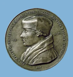 Portrait Medallion of Erasmus (14656-1530) 1519 (obverse)